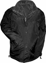 Anuy Regenjack Alaska Unisex Zwart Maat L