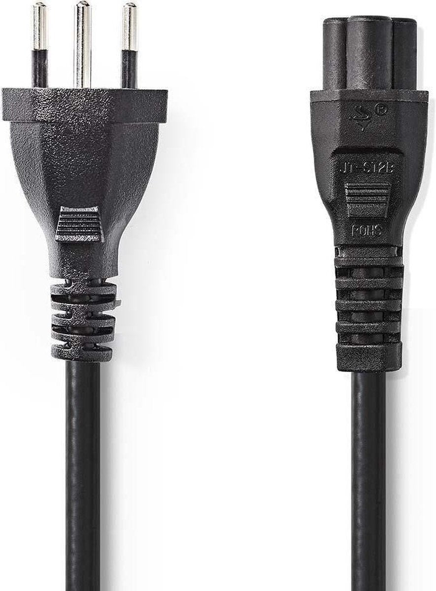 Voedingskabel | Stekker Type J (CH) - IEC-320-C5 | 2