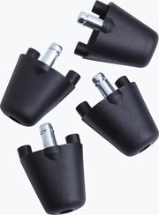 Gaiam - Balansbal stoel Leg Extenders - Zwart