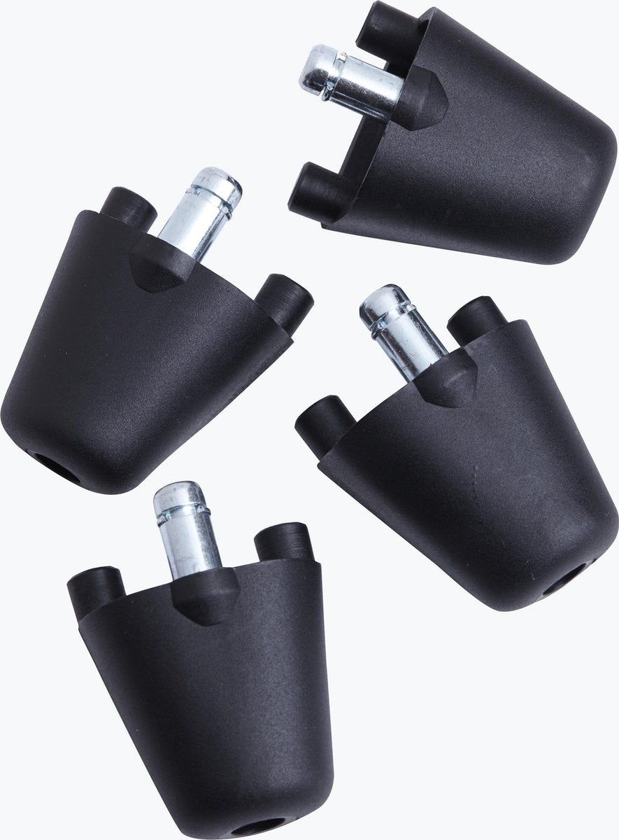 Gaiam - Balansbal stoel Leg Extenders - Zwart