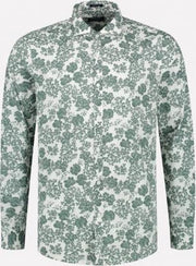 Dstrezzed Overhemd Slim Fit Print Groen (303330 - 525)