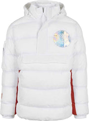 Cayler & Sons Gewatteerd jack -XL- Mission Control Half Zip Wit