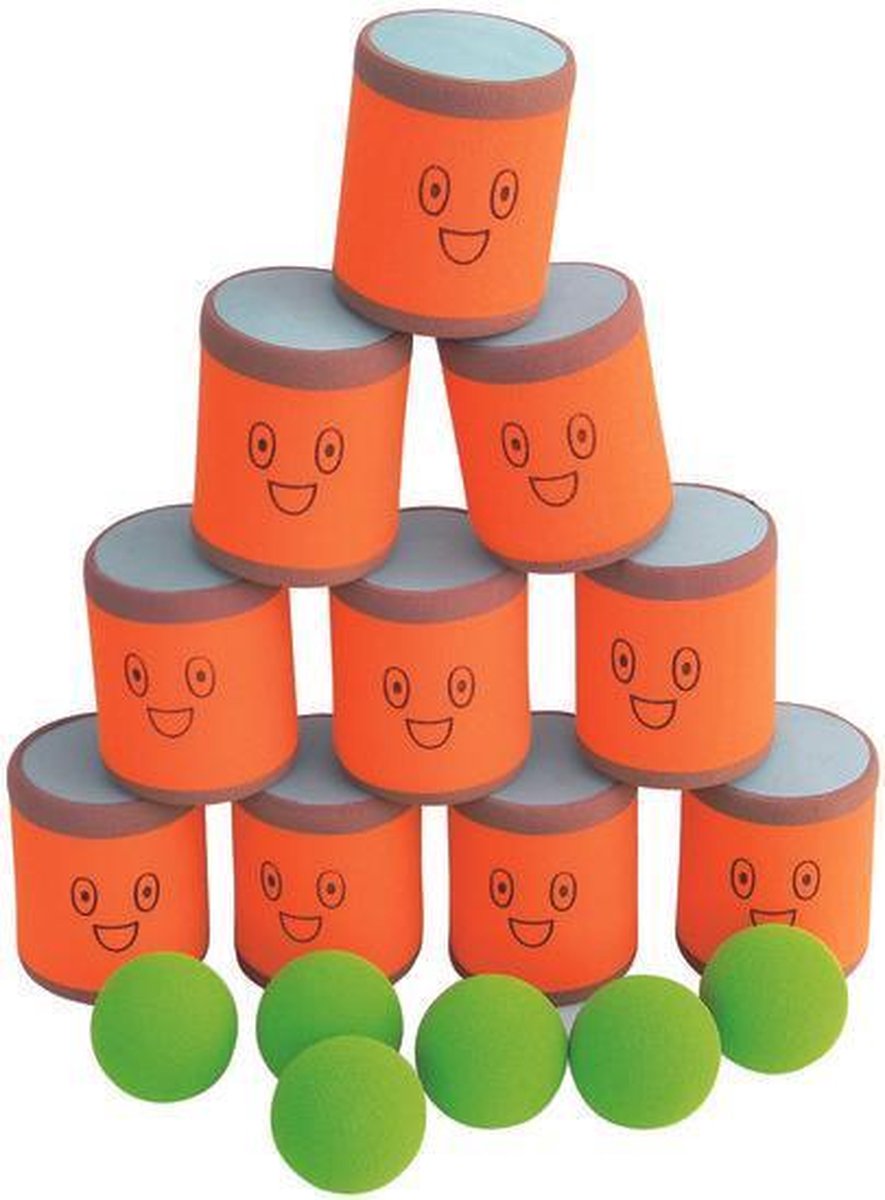 Blikgooien "Gezichtjes"