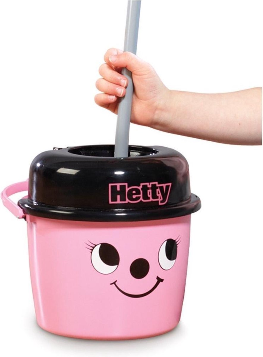 Numatic Little Helper Little Hetty Mop en Emmer Roze