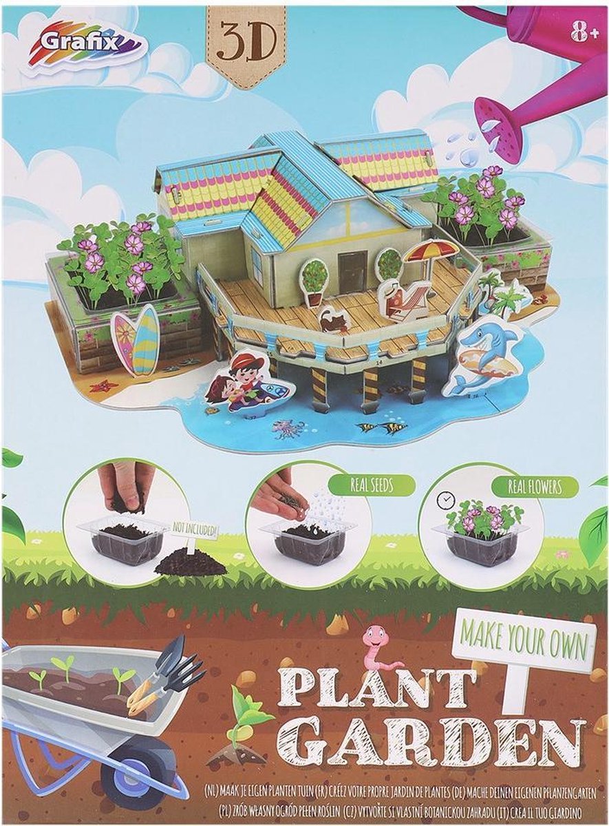 DIY Minituin Bouwpakket - Plant Garden - Surfschool en Tuin