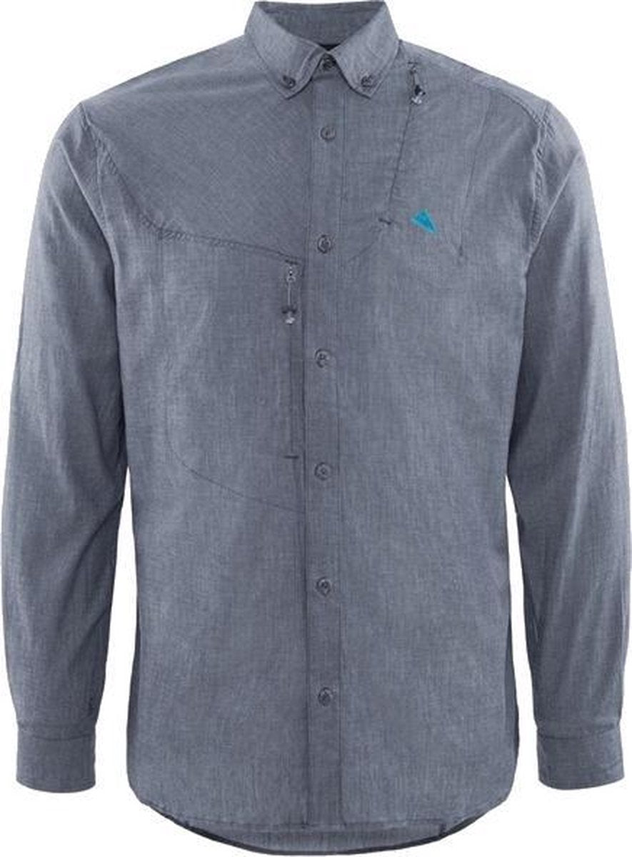 Klättermusen Outdoorblouse Lofn Heren Tencel Navy Mt Xxl