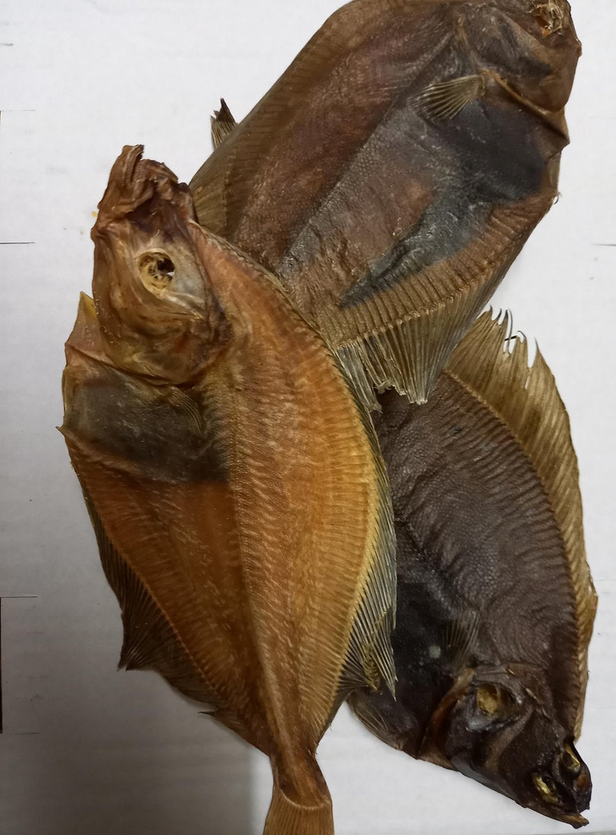 Gedroogde scholletjes - hondensnack - ca. 150 gram