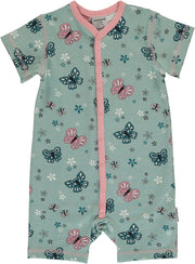 Rompersuit Button SS BUTTERFLY 86/92