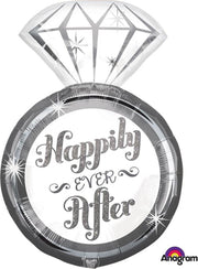 "Happily Ever AfterRing" Folie Ballon