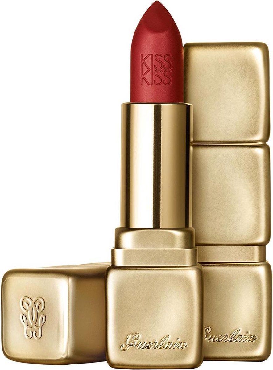 Guerlain KissKiss Matte lippenstift Bordeaux Mat