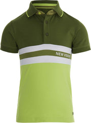 Quapi jongens polo t-shirt Ferit Green Dark