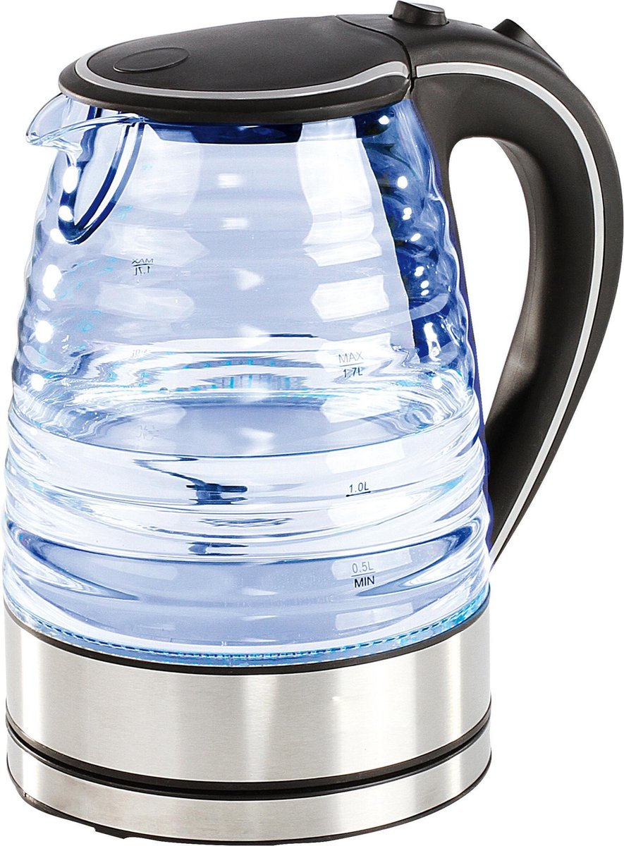 Livoo - Glazen waterkoker - 1.7 L