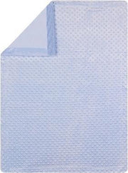 Interbaby Babydeken Bubble 80 X 110 Cm Fleece Lichtblauw