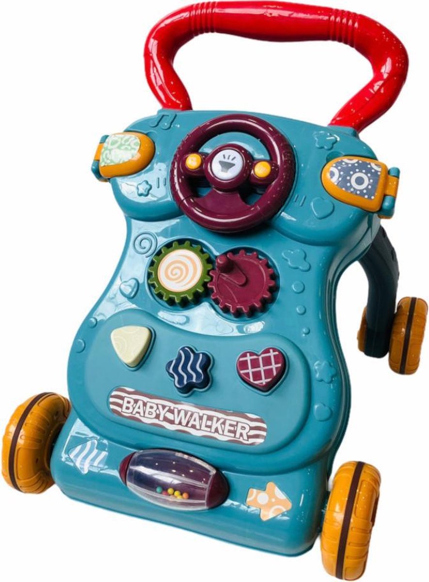 Baby loopwagen - Educatief babyspeelgoed - Looptrainer met muziek