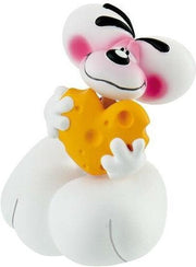 Bullyland - 43471 - Diddl met een hart van kaas - Speelgoedfiguur - 6 x 3