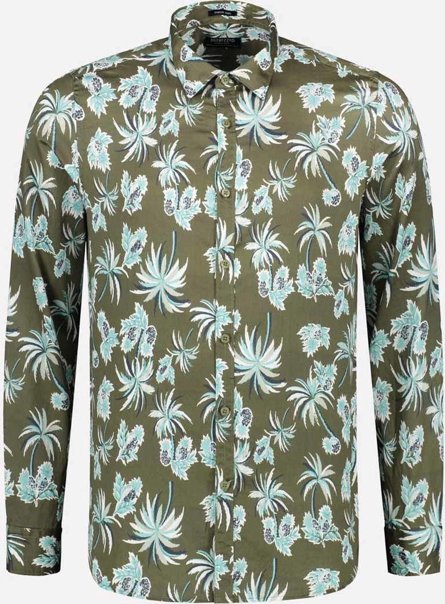 Dstrezzed 303334 Casual overhemd met lange mouwen - Maat M - Heren