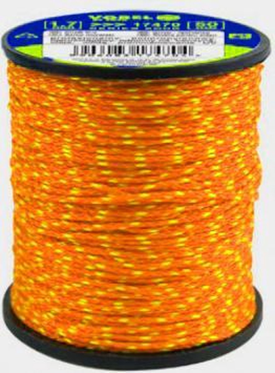 Touw op rol - 5mm - 300 meter - Oranje