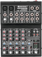 OMNITRONIC MRS-1002USB Recording Mixer