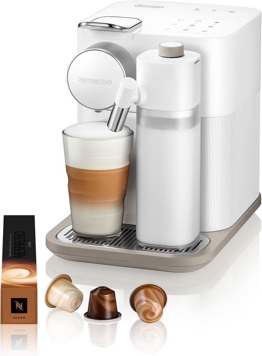 Nespresso De'Longhi Gran Lattissima EN650.W - Koffiecupmachine - Wit