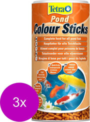 Tetra Pond Colour Sticks - Vijvervoer - 3 x 1 l