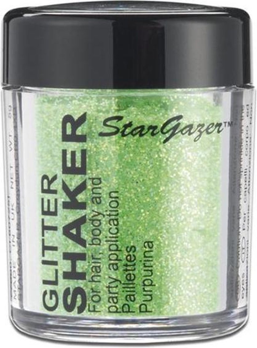 Stargazer Glitter shaker UV Groen 5 gram