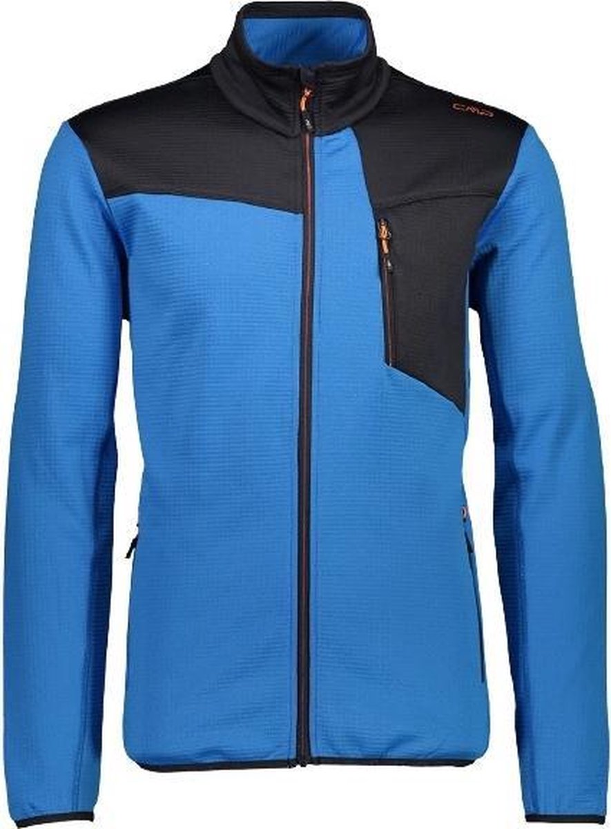 Cmp Outdoorvest Grid-tech Fleece Heren Polyester Blauw Maat M