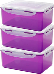 Lock&Lock Vershoudbakjes | Bewaardozen voedsel - Set van 3 Stuks - 2