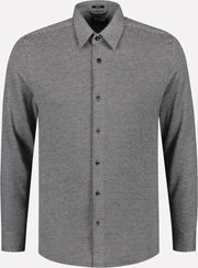 Dstrezzed Overhemd Slim Fit Grijs Melange (303378 - 898)