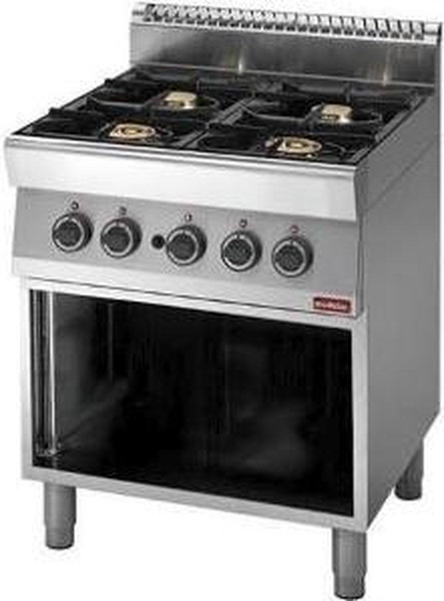Modular 700 gasfornuis op open kast