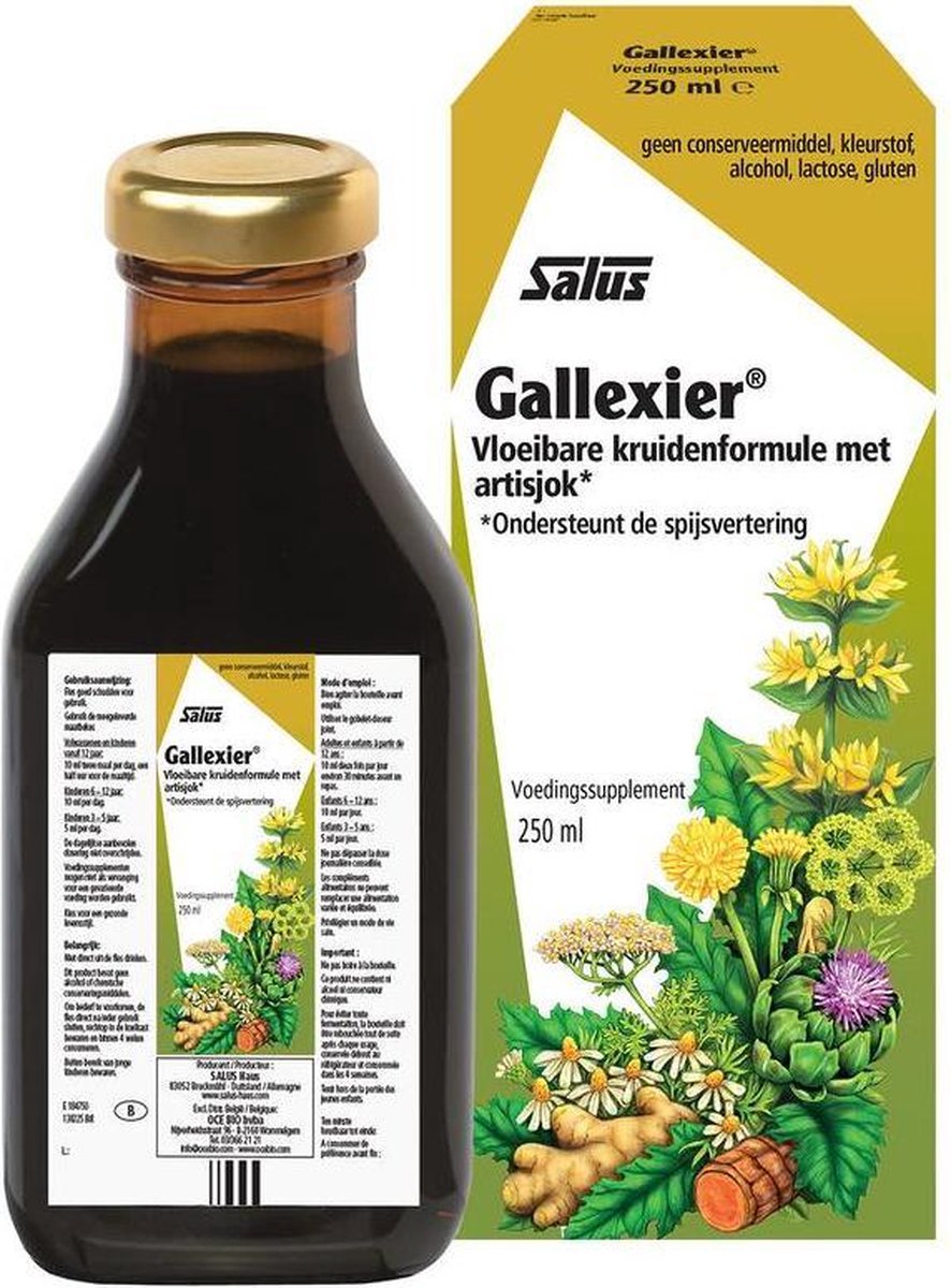 SALUS ELIXER ARTISJOK GALLEXIE