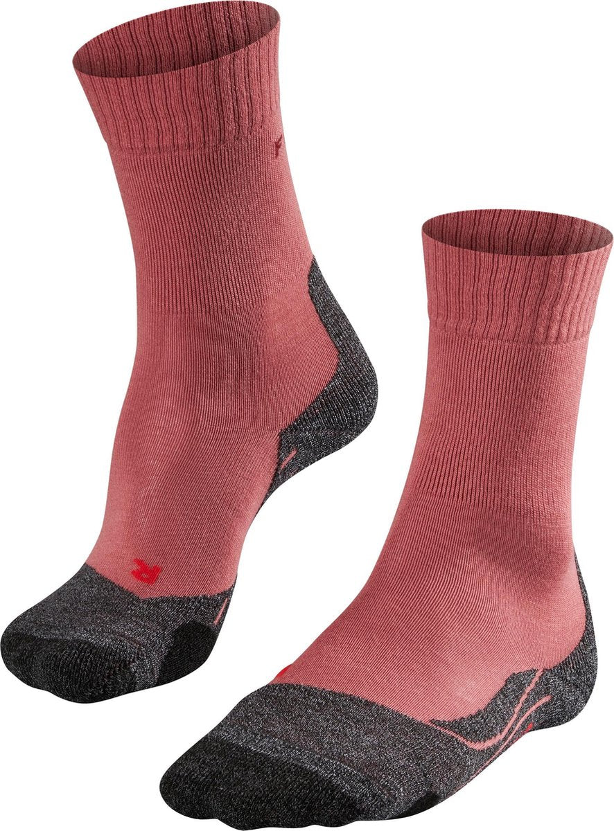FALKE TK2 Dames Wandel Sok 16445 - 35-36 - Rood