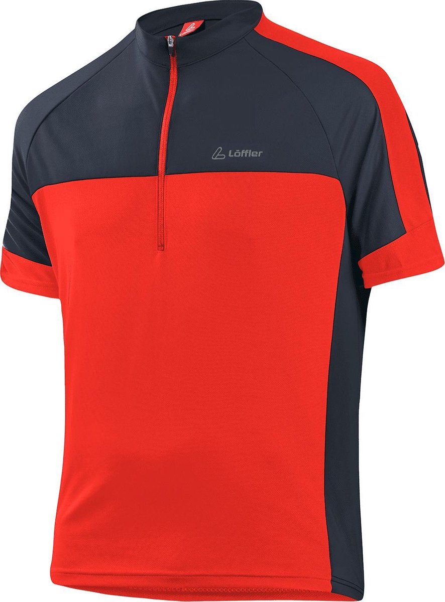 Löffler Fietsshirt Pace 3.0 Heren Polyester Rood Maat 48