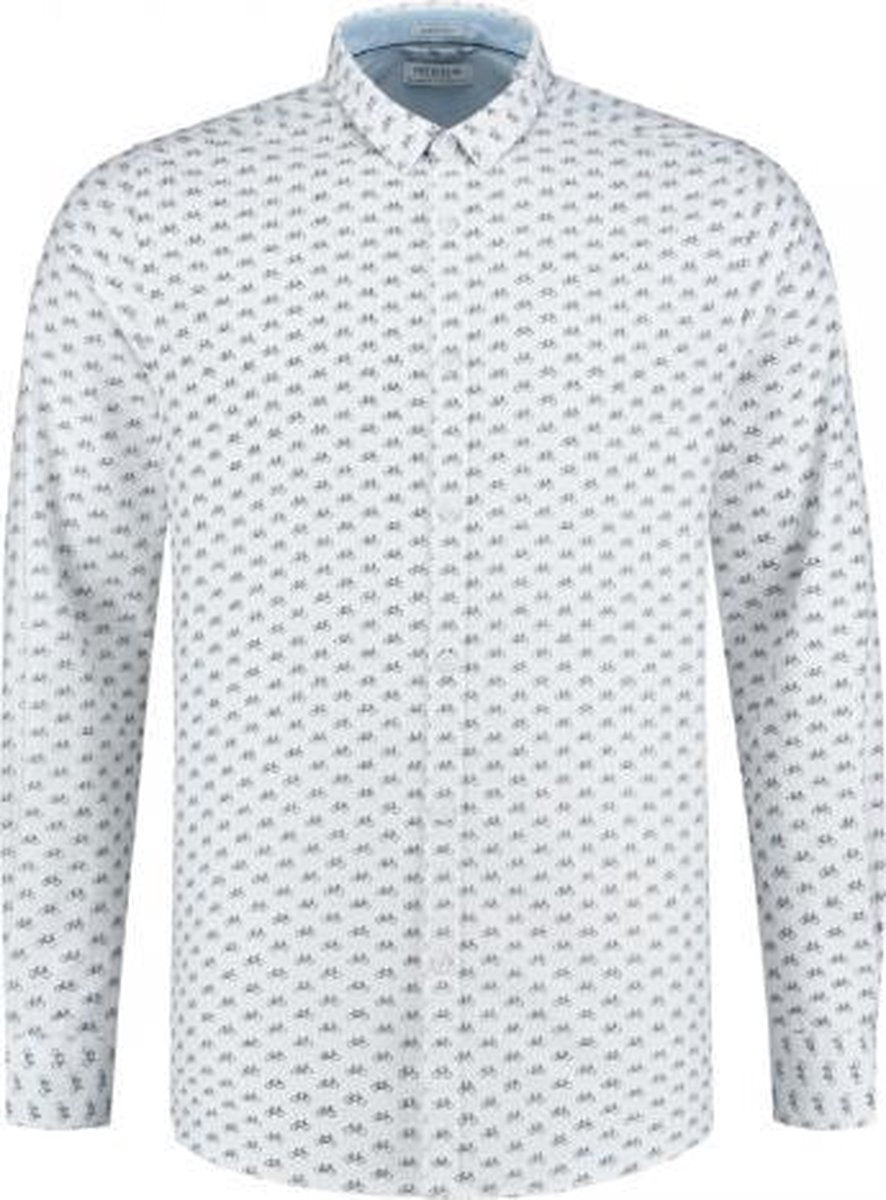 Dstrezzed Overhemd Bicicle Chambray White (303253 - 100)