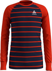 Odlo - Y Shirt LS Crw Warm - 10459-15700 Grey Mel - 92