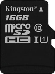 Kingston Technology Canvas Select flashgeheugen 16 GB MicroSDHC Klasse 10 UHS-I