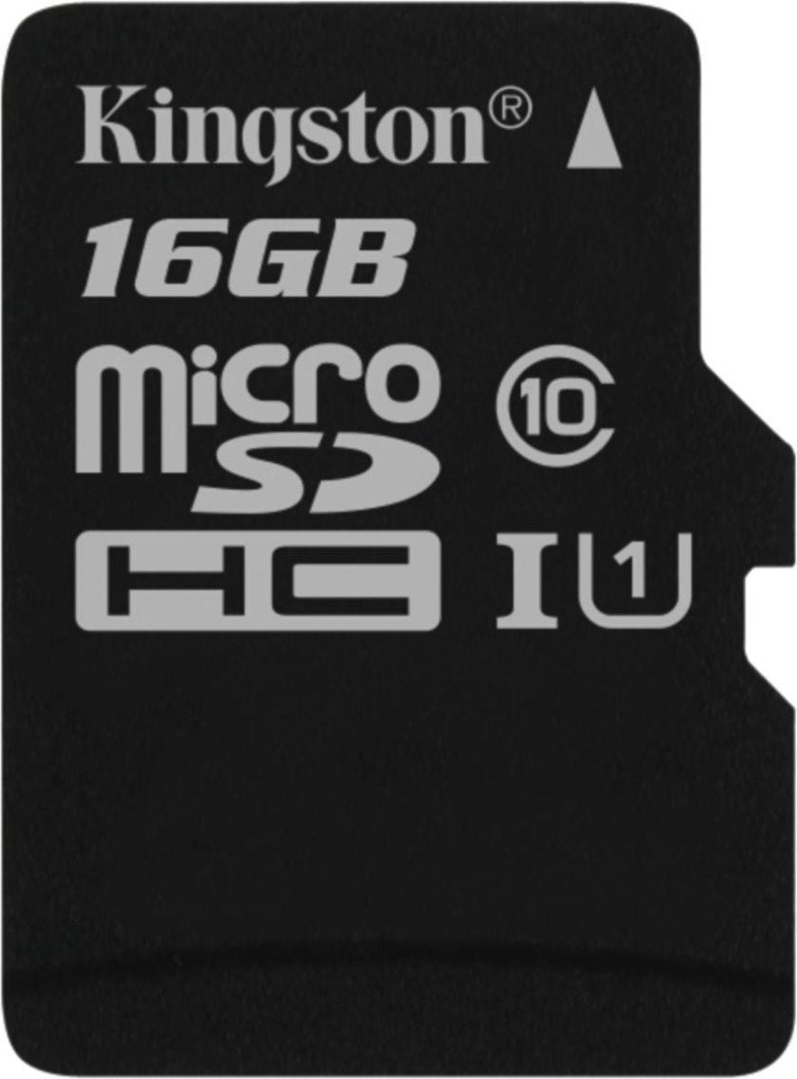 Kingston Technology Canvas Select flashgeheugen 16 GB MicroSDHC Klasse 10 UHS-I