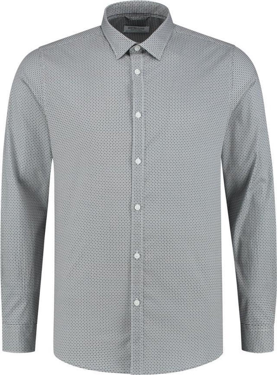 Dstrezzed Overhemd - Slim Fit - Wit - 3XL Grote Maten