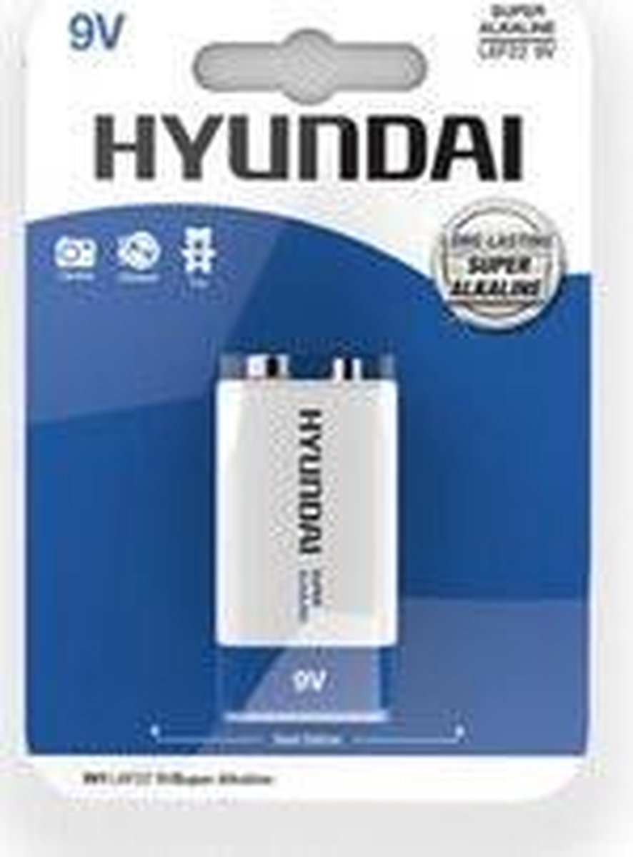 Super Alkaline 9V Batterij