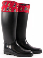 BiggDesign - Regenlaarzen Dames - Cat Line - waterdicht - Maat 37