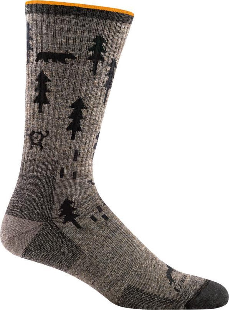 Darn Tough ABC Boot Sock Cushion Wandelsokken Taupe
