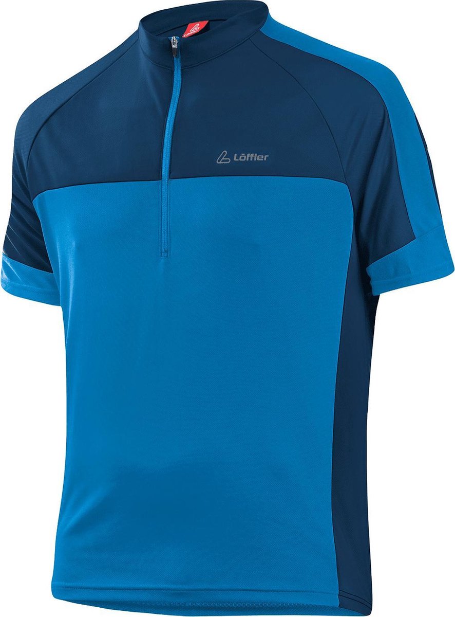 Löffler Fietsshirt Pace 3.0 Heren Polyester Blauw Maat 56