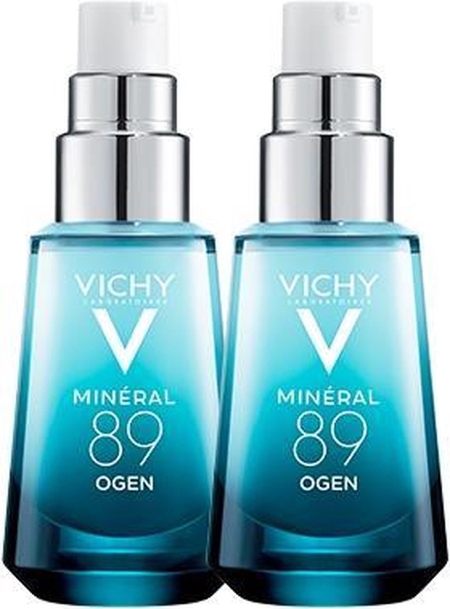 Vichy Minéral 89 Ogen - 2 x 15 ml - Tegen Donkere Kringen en Versterkt