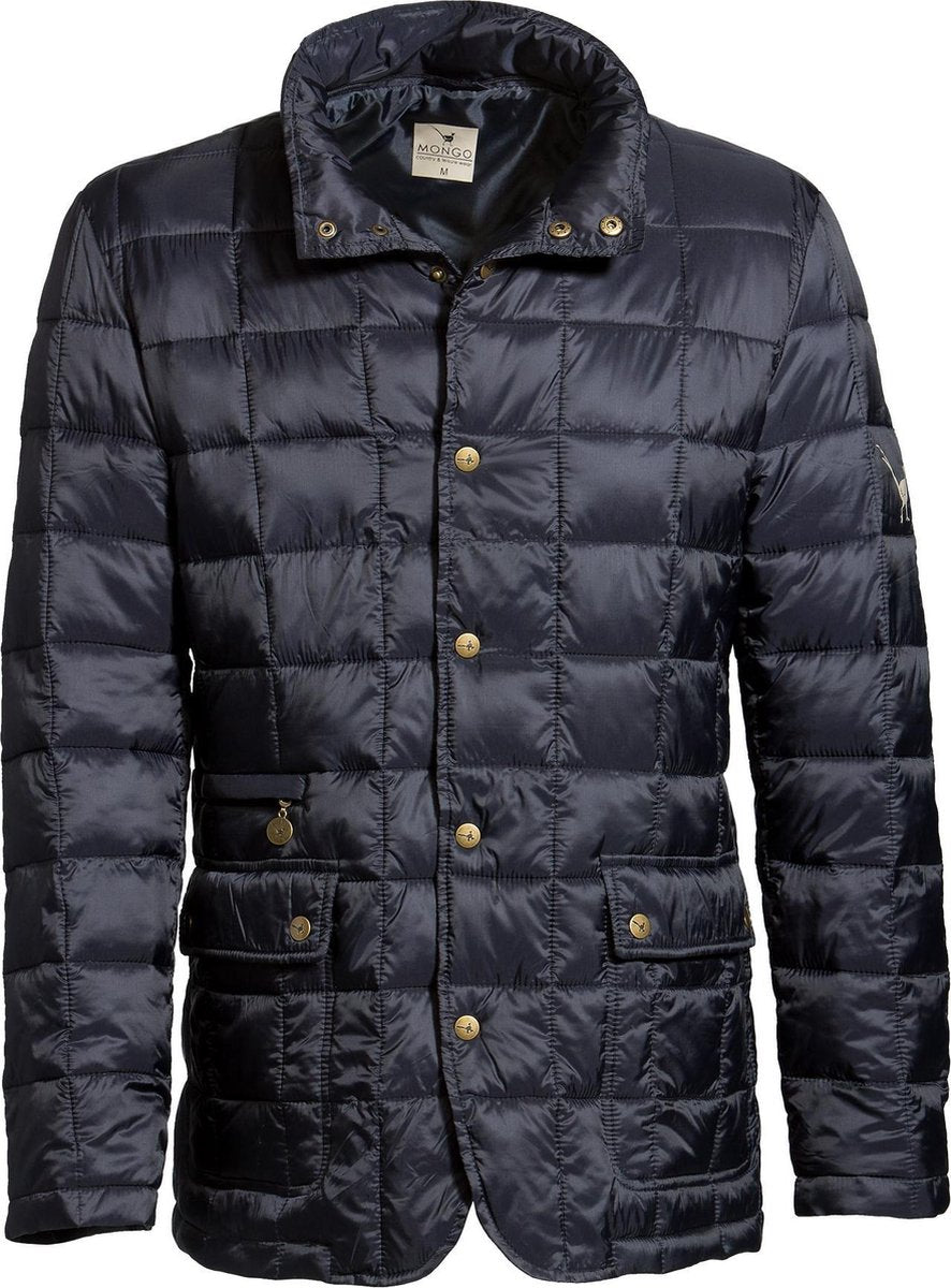 MGO Ramsay Herenjas Gewatteerd - Donkerblauw - Maat XXL