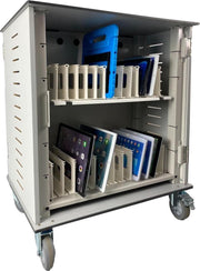 Bravour® BRVT24 USB laadkast / trolley voor 24 tablets