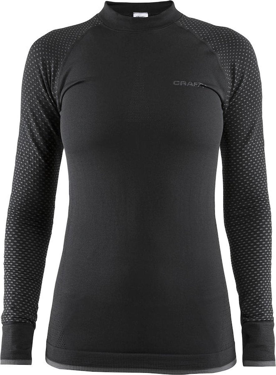 Craft Warm Intensity - Thermoshirt - Dames - Zwart - L