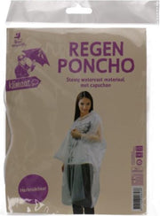 Poncho | Regen poncho | Transparant | Festival | Herbruikbaar | Waterdicht | Met capuchon