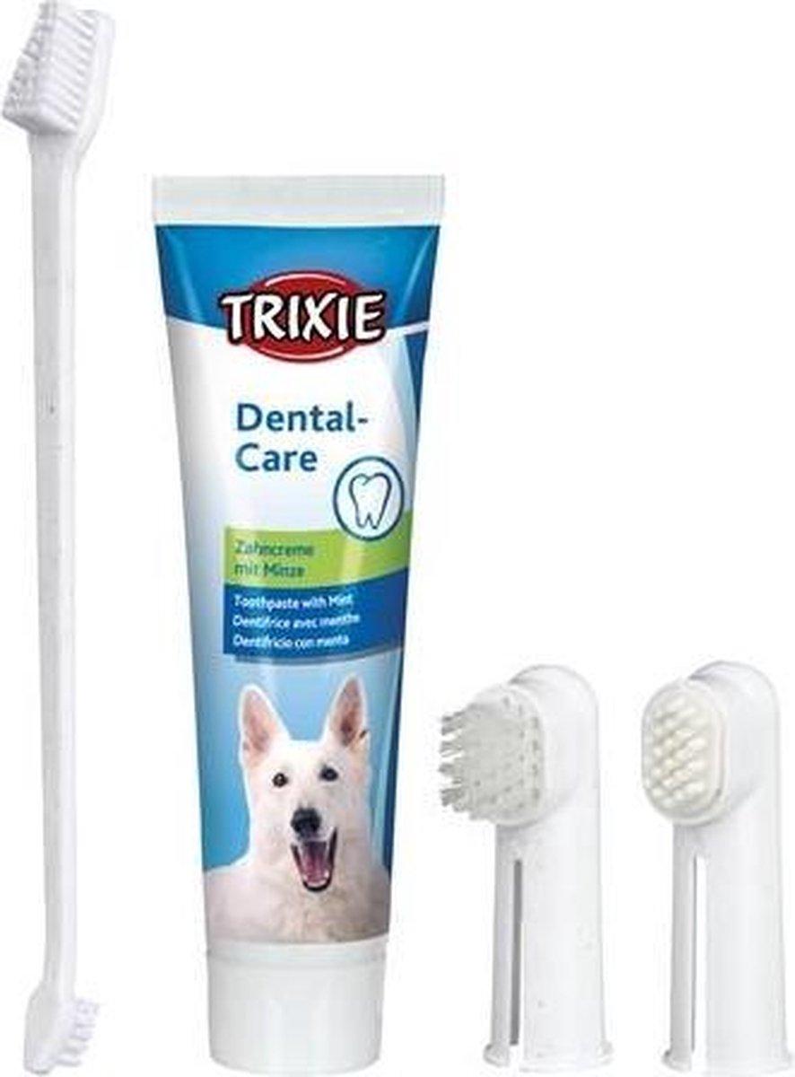 Gebitsverzorging set voor de hond