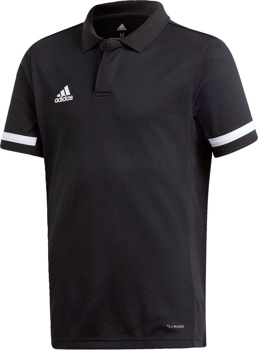 adidas T19 Polo kinderen - Zwart - maat 140