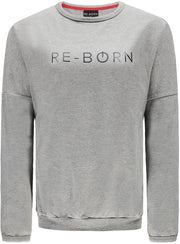 Re-Born Ronde Hals Trui Lange Mouw Dames - Grijs - Maat XL