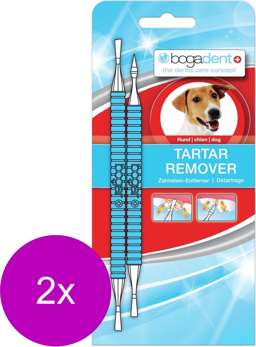 Bogadent Dental Tartar Verwijderaar - Gebitsverzorging - 2 x 2 stuks